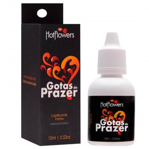 Gotas do Prazer - Lubrificante Íntimo 15ml