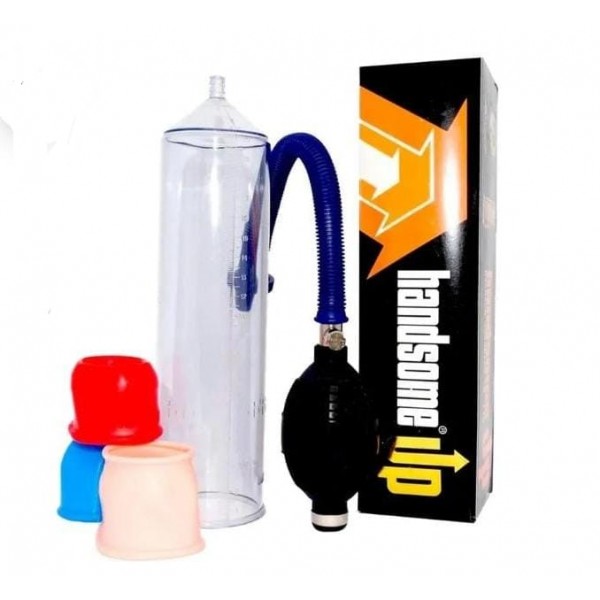 Bomba Peniana Handsome Up com Bocal de Silicone