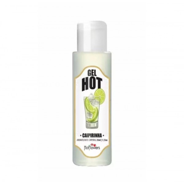 Gel Aromatizante Corporal Caipirinha - Sensação de Calor