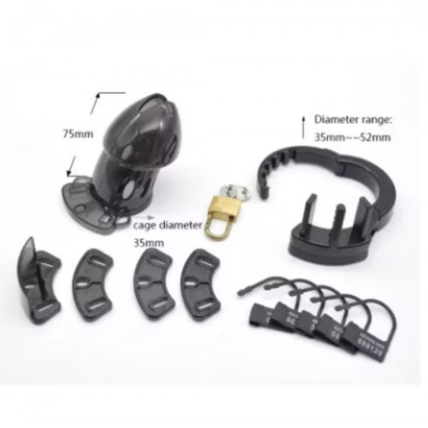Kit de Contenção Masculina - Preto