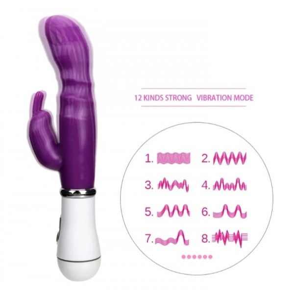 Vibrador Multifuncional com 12 Modos de Vibração