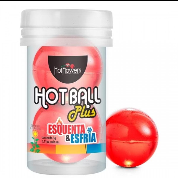 Hot Ball Plus Esquenta e Esfria - Sensações Únicas