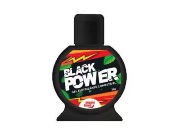 Gel Eletrizante Comestível Black Power 15g