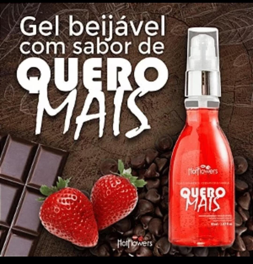 Gel Beijável Sabor Quero Mais