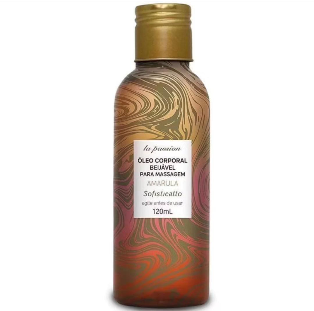 Óleo Corporal Beijável para Massagem - Amarula