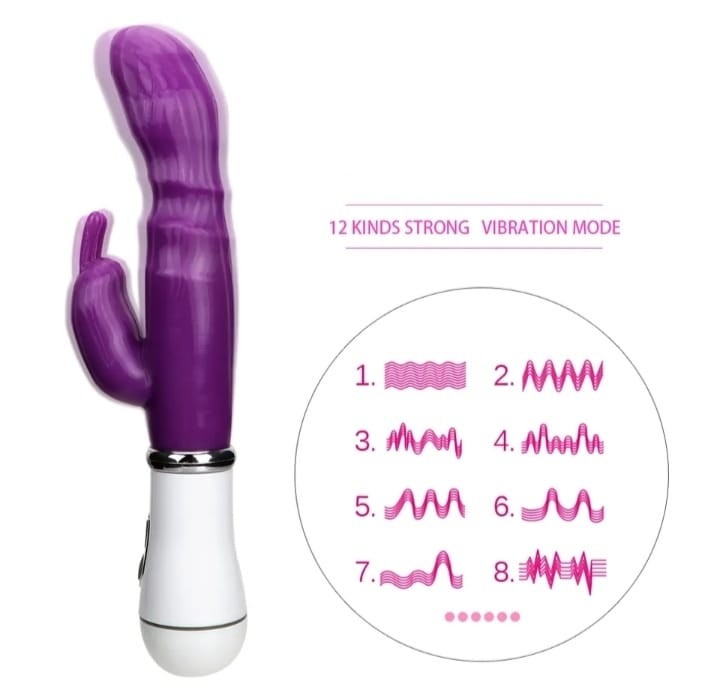 Vibrador Multifuncional com 12 Modos de Vibração