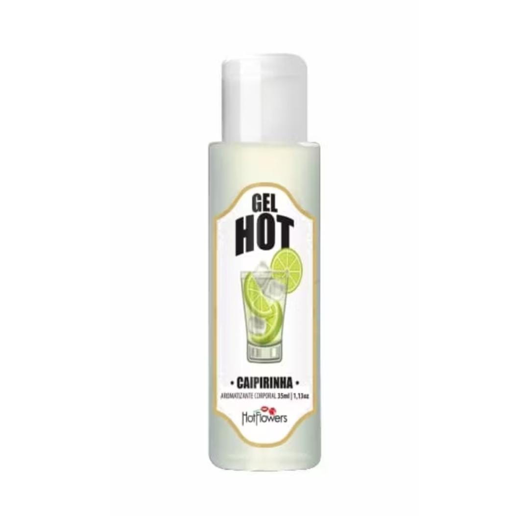 Gel Aromatizante Corporal Caipirinha - Sensação de Calor